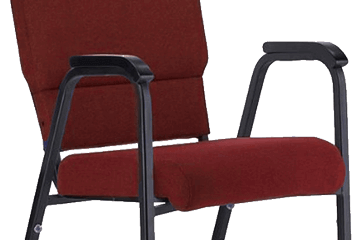 Chairs can be ordered with armrest